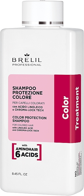 Шампунь для окрашенных волос - Brelil Color Treatment Color Protection Shampoo — фото N1