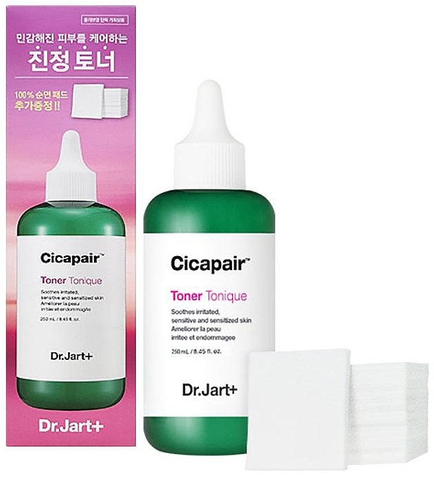 Набор - Dr. Jart+ Cicapair Ritual Edition (ton/250ml + pad/20pcs) — фото N1