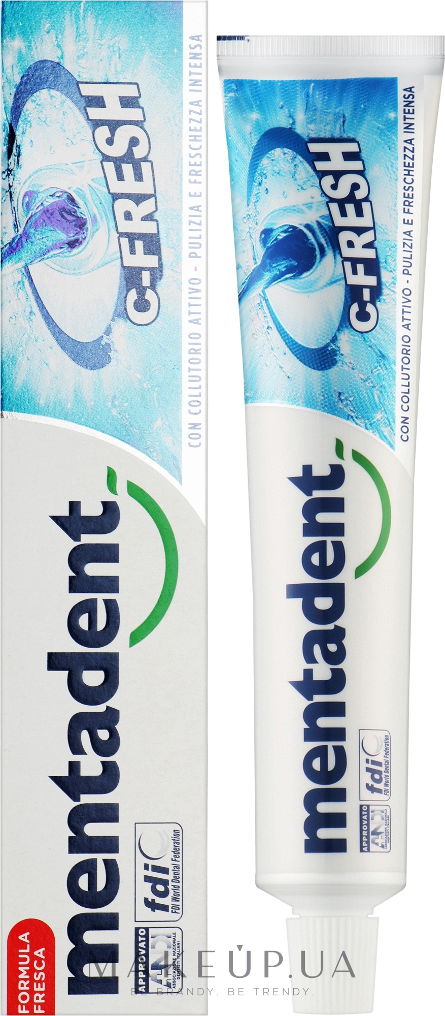Зубна паста освіжальна - Mentadent C-Fresh Toothpaste — фото 75ml