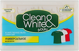 Хозяйственное мыло "Универсальное" - Clean&White By Duru Multipurpose — фото N1