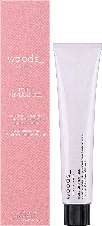 Ежедневный минеральный гель для лица - Woods Copenhagen Daily Mineral Gel — фото N2