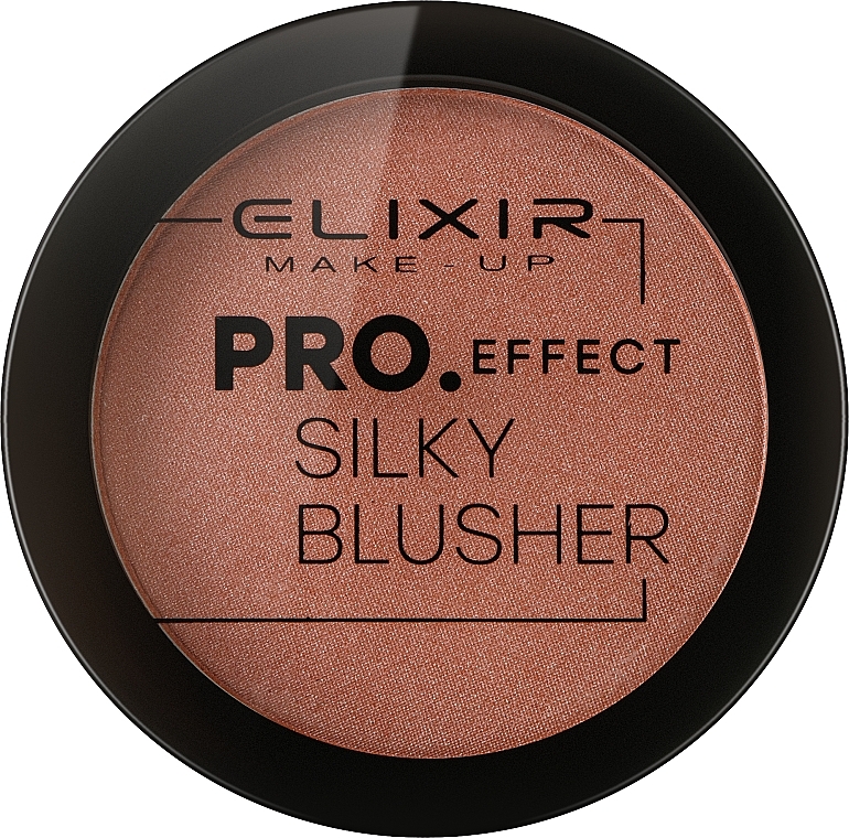 Рум'яна для обличчя - Elixir Make-up PRO Effect Silky Blusher — фото N2
