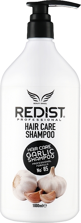 Шампунь для догляду за волоссям із часником - Redist Professional Hair Care Shampoo With Garlic — фото N1