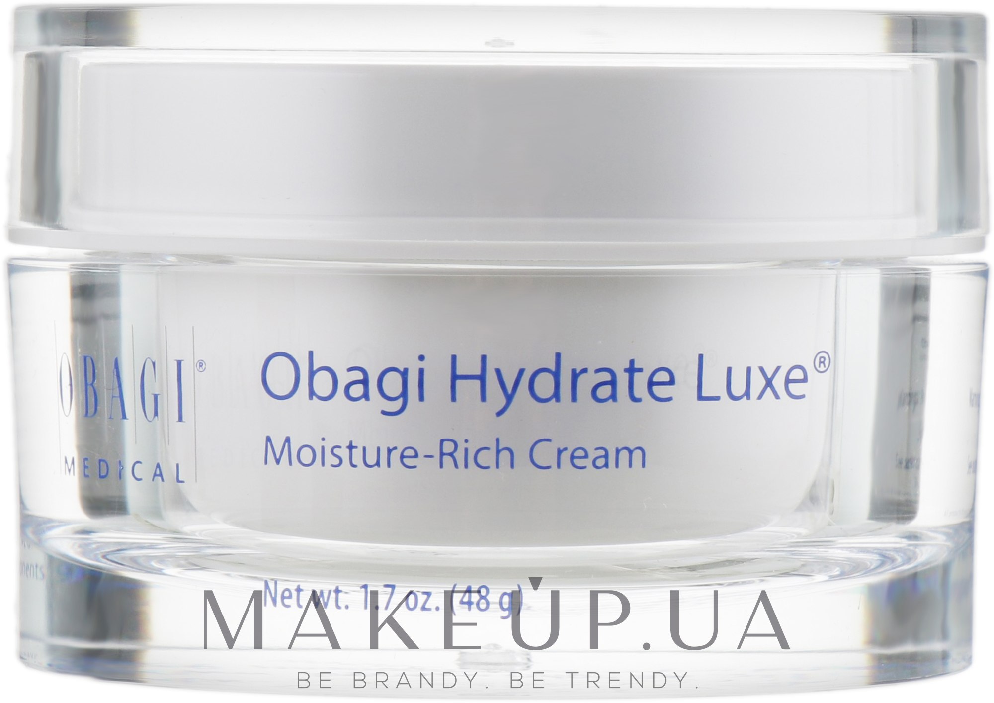 Интенсивный увлажняющий крем - Obagi Medical Hydrate Luxe Moisture-Rich Cream — фото 48g