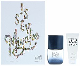 Духи, Парфюмерия, косметика Issey Miyake L'Eau Super Majeure D'Issey - Набор (edt/50ml + sh/gel/100ml)