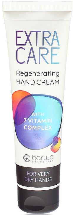 Крем для рук, регенерувальний - Barwa Extra Care Regeneration Hand Cream — фото N1