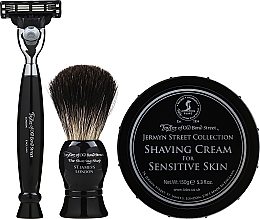 Набор для бритья - Taylor of Old Bond Street Shaving Set (sh/brash + razor + sh/cream/150g) — фото N2