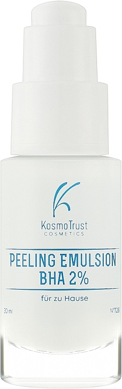 Пілінг з саліциловою кислотою - KosmoTrust Cosmetics Peeling Emulsion BHA 2% 