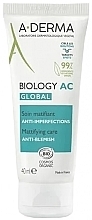 Крем для проблемної шкіри - A-Derma Biology AC Global Mattifying Care Anti-Blemish — фото N1