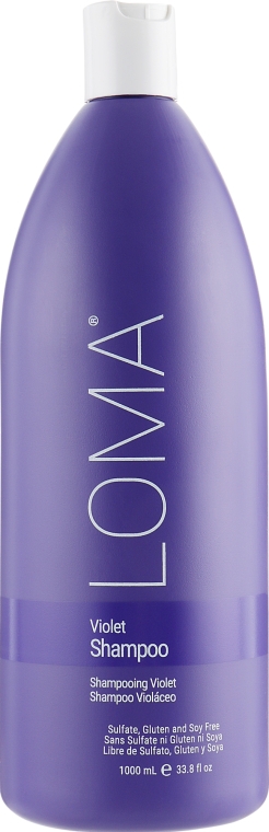 Шампунь для світлого волосся - Loma Hair Care Violet Shampoo — фото N5
