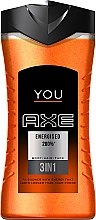 Духи, Парфюмерия, косметика Шампунь-гель для душа - Axe You Energised 3in1 Body Hair Face Wash 