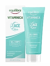 Дренажный гель для тела - Equilibra Vitaminica Draining Body Gel — фото N1