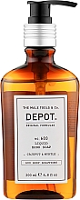 Парфумерія, косметика Рідке мило для рук - Depot 603 Liquid Hand Soap Cajeput & Myrtle