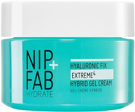 Крем-гель для обличчя - Nip + Fab Hyaluronic Fix Extreme4 Hybrid Gel Cream 2% — фото N1
