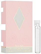 Парфумерія, косметика Les Parfums de Rosine Mon Amie La Rose - Парфумована вода (пробник)