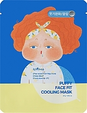 Охолодна тканинна маска для обличчя - IsNtree Puffy Face Fit Cooling Mask — фото N1