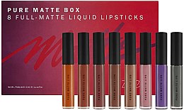 Духи, Парфюмерия, косметика Набор матовых помад для губ - Zoeva Pure Matte Box (lipstick/8x6ml)