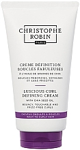 Крем для локонов с маслом семян чиа - Christophe Robin Luscious Curl Defining Cream With Chia Seed Oil — фото N1