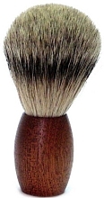 Парфумерія, косметика Помазок для гоління, тонкий ворс, кедрове дерево - Golddachs Shaving Brush Finest Badger Cedar Wood