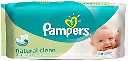 Духи, Парфюмерия, косметика Детские влажные салфетки - Pampers Natural Clean Wipes