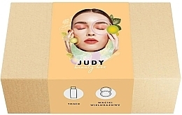 Духи, Парфюмерия, косметика Набор - Olivia Plum Judy Beauty Box (face/ton/100ml + sponge/2pcs)