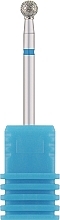 Парфумерія, косметика Фреза алмазна "Кулька" 001 035B, діаметр 3,5 мм, синя - Nail Drill