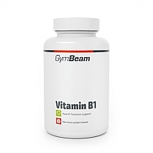 Парфумерія, косметика Харчова добавка "Вітамін B1 (тіамін)" - GymBeam Vitamin B1