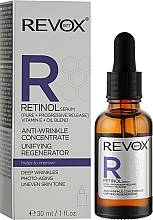 Антивікова регенеруюча сироватка з ретинолом - Revox B77 Retinol Serum Unifying Regenerator — фото N2