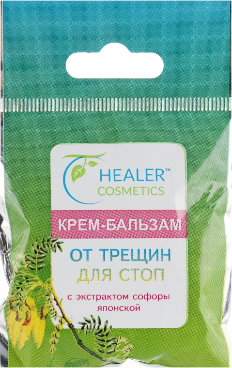 Крем-бальзам для стоп от трещин с экстрактом софоры японской - Healer Cosmetics — фото N2