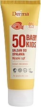 Детский сонцезащитный бальзам с высокой степенью защиты - Derma Baby Sun Screen High SPF50 — фото N1