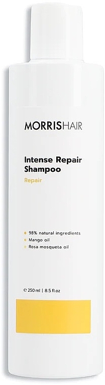 Восстанавливающий шампунь для волос - Morris Hair Intense Repair Shampoo — фото N1
