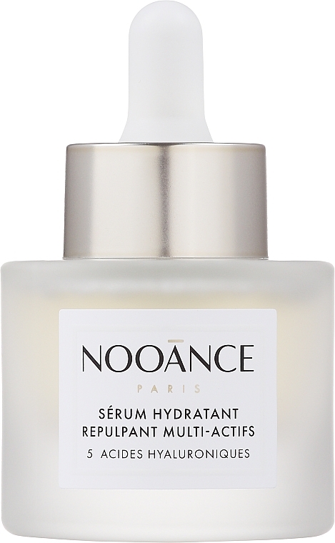 Мультиактивная сыворотка для лица - Nooance Paris Multi-active Hydrating Plumping Serum 5 Hyaluronic Acids — фото N3