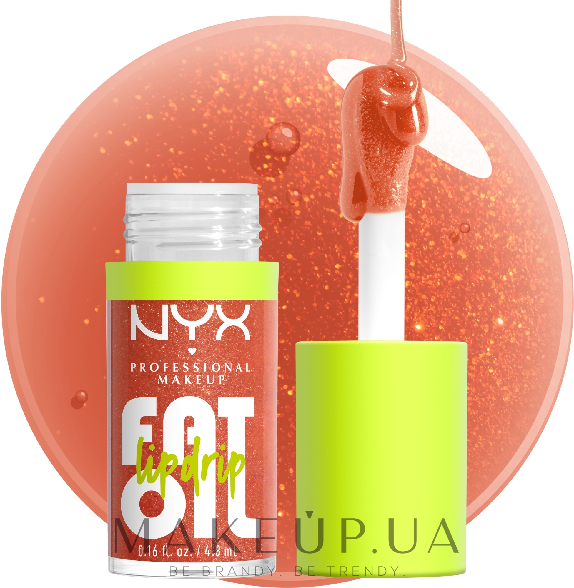 Блеск-масло для губ - NYX Professional Makeup Fat Oil Lip Drip — фото Follow Back