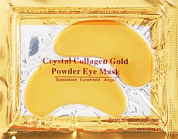 Патчі під очі від зморщок, з колагеном і біозолотом - Hebei Crystal Collagen Gold Power Eye Mask — фото N1