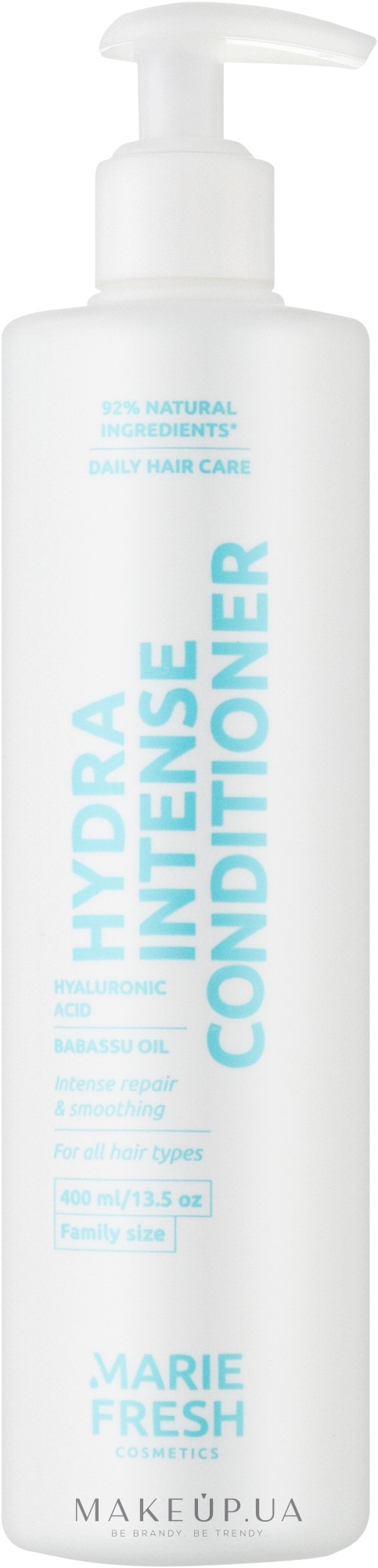 Кондиціонер для зволоження волосся - Marie Fresh Cosmetics Hydra Intense Conditioner — фото 400ml