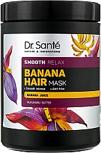 Маска для волос - Dr. Sante Banana Hair Smooth Relax Mask — фото N3
