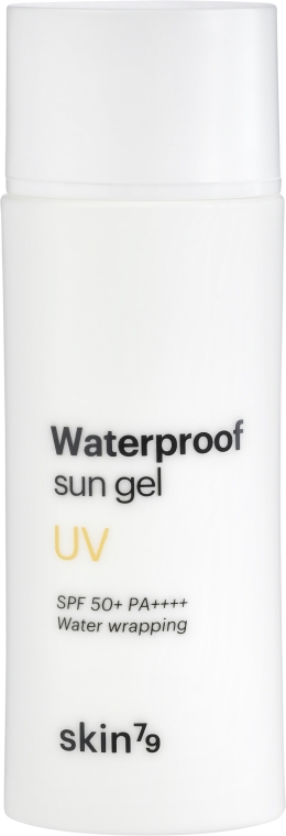 Солнцезащитный гель - Skin79 Water Wrapping Waterproof Sun Gel SPF 50 + PA +++ — фото N2