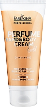 Парфумований крем для рук і тіла - Farmona Professional Perfume Hand&Body Cream Gold — фото N1