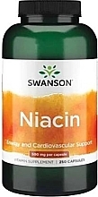 Диетическая добавка "Ниацин" 500 мг, капсулы - Swanson Niacine 500mg — фото N1