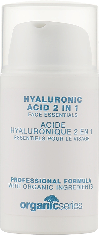 Гіалуронова маска - Organic Series Hyaluronic Acid 2 in 1 (міні) — фото N1