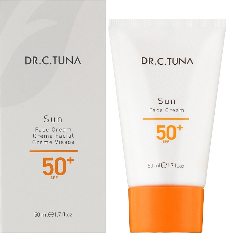 Солнцезащитный крем для лица - Farmasi Dr. Tuna Sun Face Cream SPF50+ — фото N2