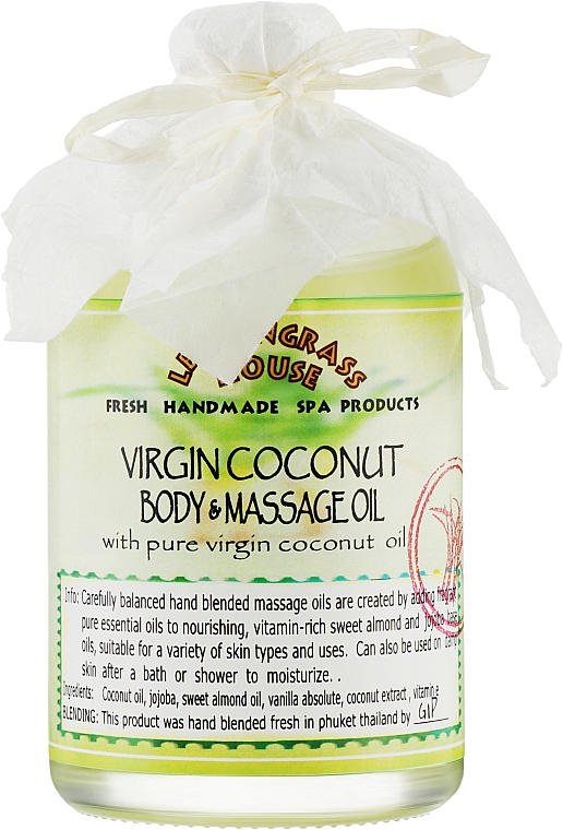 Масло для тіла "Вірджин кокос" - Lemongrass House Virgin Coconut Body Oil