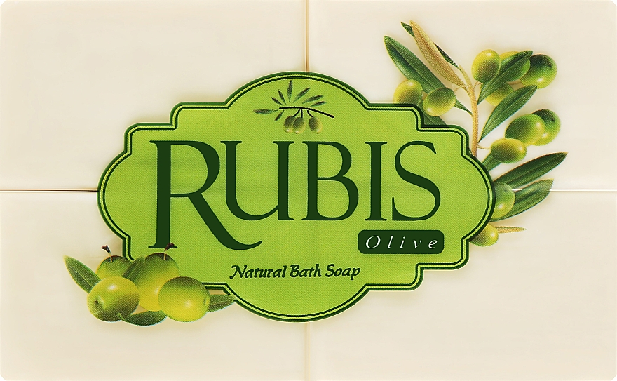 Мило "Олива" - Rubis Care Olive Bath Soap — фото N1