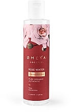 Розовая вода с гиалуроновой кислотой - Omeya 100% Organic Rose Water With Hyaluronic Acid — фото N1