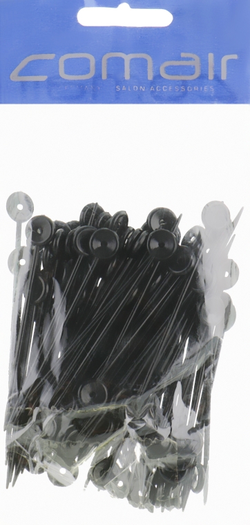 Пластиковые шпильки, черные - Comair — фото N1