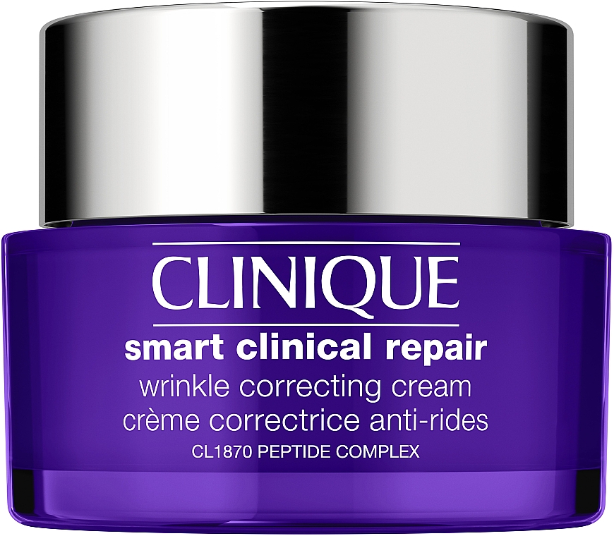 Антивіковий інтелектуальний крем для обличчя - Clinique Smart Clinical Repair Wrinkle Correcting Cream — фото N1