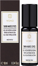 Гель для шкіри навколо очей потрійної дії - Womo Skin Mate Eyes — фото N2