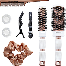 Набір, 8 продуктів - Revolution Haircare Hair Goals Blow Dry Gift Set — фото N2