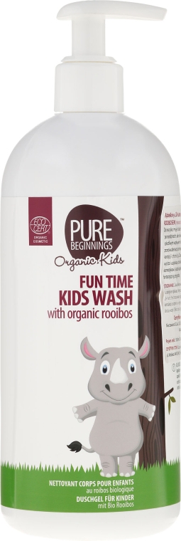 Гель для миття тіла - Pure Beginnings Fun Time Kids Wash With Organic Rooibos — фото N1
