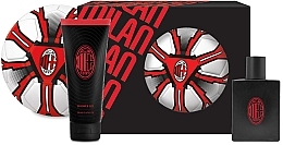 Духи, Парфюмерия, косметика A.C. Milan Milan - Набор (edt/100ml + sh/gel/200ml + acss/1pc)